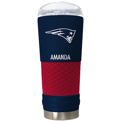 New England Patriots 24oz. Personalized Team Color Draft Tumbler