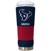 Houston Texans 24oz. Personalized Team Color Draft Tumbler