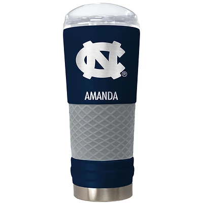 North Carolina Tar Heels 24oz. Personalized Team Color Draft Tumbler