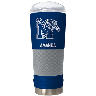 Memphis Tigers 24oz. Personalized Team Color Draft Tumbler