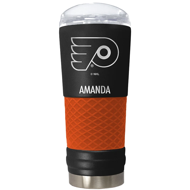 Philadelphia Flyers 24oz. Personalized Team Color Draft Tumbler