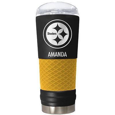 Pittsburgh Steelers 24oz. Personalized Team Color Draft Tumbler