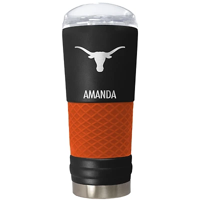 Texas Longhorns 24oz. Personalized Team Color Draft Tumbler