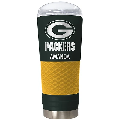 Green Bay Packers 24oz. Personalized Team Color Draft Tumbler