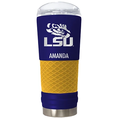 LSU Tigers 24oz. Personalized Team Color Draft Tumbler