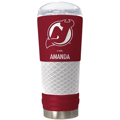 New Jersey Devils 24oz. Personalized Team Color Draft Tumbler