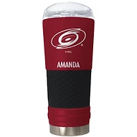 Carolina Hurricanes 24oz. Personalized Team Color Draft Tumbler