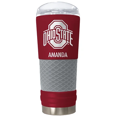 Ohio State Buckeyes 24oz. Personalized Team Color Draft Tumbler