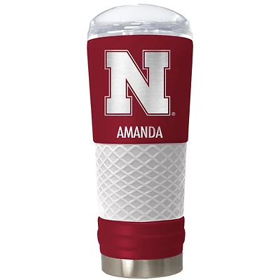 Nebraska Huskers 24oz. Personalized Team Color Draft Tumbler