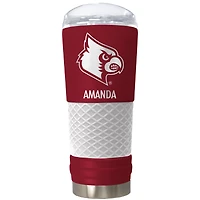 Louisville Cardinals 24oz. Personalized Team Color Draft Tumbler