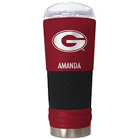 Georgia Bulldogs 24oz. Personalized Team Color Draft Tumbler