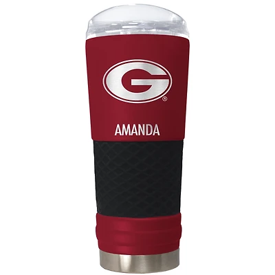 Georgia Bulldogs 24oz. Personalized Team Color Draft Tumbler