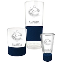 Vancouver Canucks 3-Piece Personalized Homegating Drinkware Set