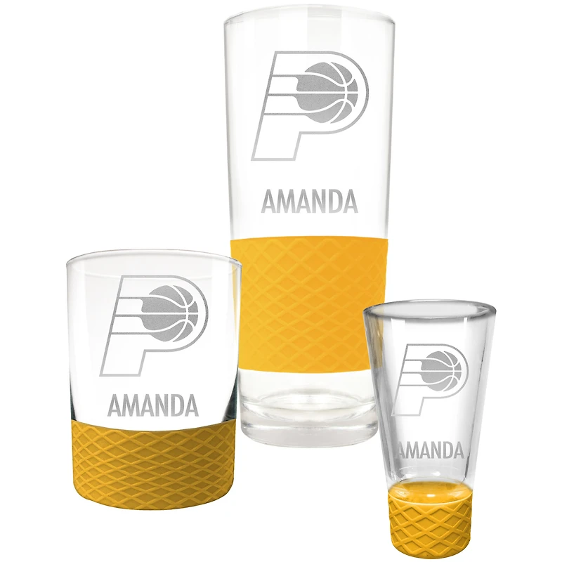 Indiana Pacers 3-Piece Personalized Homegating Drinkware Set