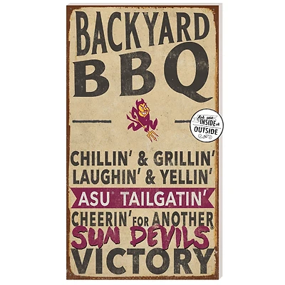 Arizona State Sun Devils 11'' x 20'' Indoor/Outdoor BBQ Sign