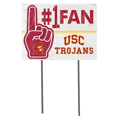 USC Trojans 18'' x 24'' #1 Fan Yard Sign