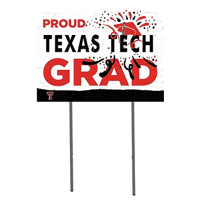 Texas Tech Red Raiders 18'' x 24'' Proud Grad Yard Sign