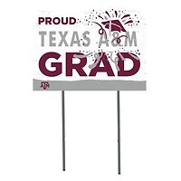 Texas A&M Aggies 18'' x 24'' Proud Grad Yard Sign