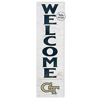 Georgia Tech Yellow Jackets 10'' x 35'' Indoor/Outdoor Welcome Sign