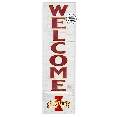 Iowa State Cyclones 10'' x 35'' Indoor/Outdoor Welcome Sign