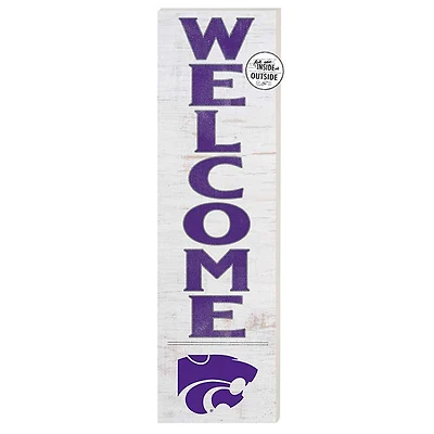 Kansas State Wildcats 10'' x 35'' Indoor/Outdoor Welcome Sign