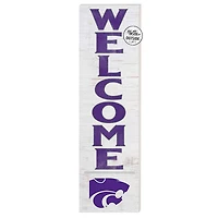 Kansas State Wildcats 10'' x 35'' Indoor/Outdoor Welcome Sign