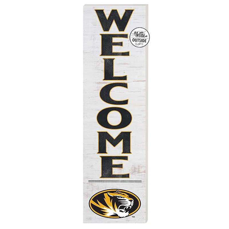 Missouri Tigers 10'' x 35'' Indoor/Outdoor Welcome Sign