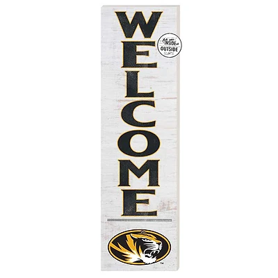 Missouri Tigers 10'' x 35'' Indoor/Outdoor Welcome Sign