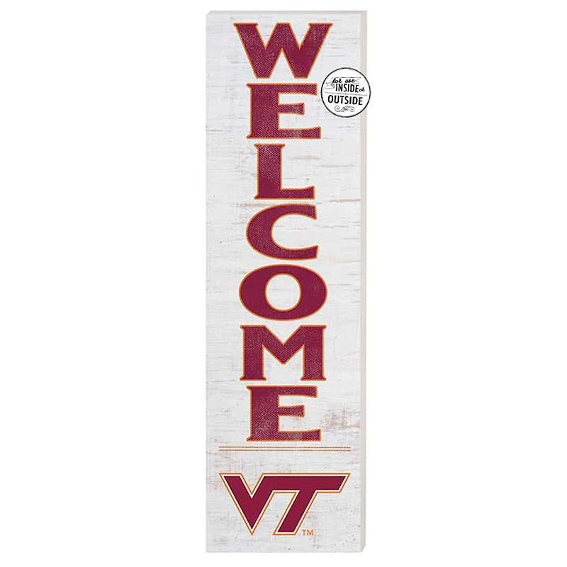 Virginia Tech Hokies 10'' x 35'' Indoor/Outdoor Welcome Sign