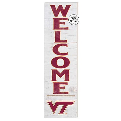 Virginia Tech Hokies 10'' x 35'' Indoor/Outdoor Welcome Sign