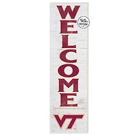 Virginia Tech Hokies 10'' x 35'' Indoor/Outdoor Welcome Sign