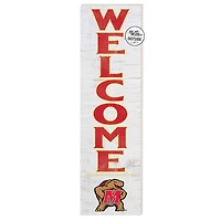 Maryland Terrapins 10'' x 35'' Indoor/Outdoor Welcome Sign