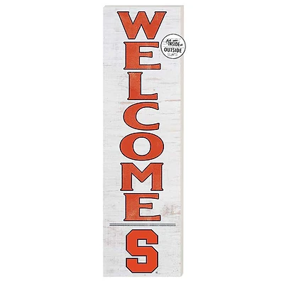 Syracuse Orange 10'' x 35'' Indoor/Outdoor Welcome Sign