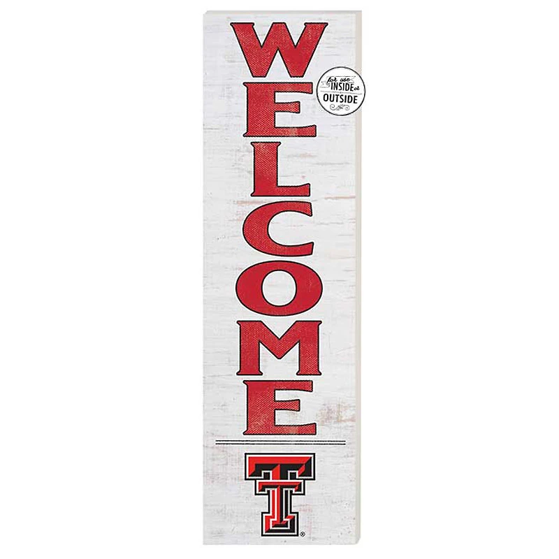 Texas Tech Red Raiders 10'' x 35'' Indoor/Outdoor Welcome Sign