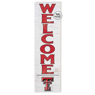 Texas Tech Red Raiders 10'' x 35'' Indoor/Outdoor Welcome Sign