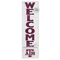 Texas A&M Aggies 10'' x 35'' Indoor/Outdoor Welcome Sign