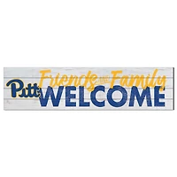 Pitt Panthers 10'' x 40'' Friends & Family Welcome Sign