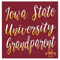 Iowa State Cyclones 10'' x 10'' Grandparent Plaque