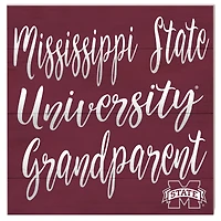 Mississippi State Bulldogs 10'' x 10'' Grandparent Plaque