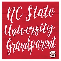NC State Wolfpack 10'' x 10'' Grandparent Plaque
