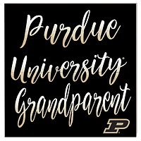Purdue Boilermakers 10'' x 10'' Grandparent Plaque