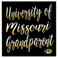 Missouri Tigers 10'' x 10'' Grandparent Plaque