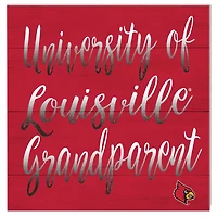 Louisville Cardinals 10'' x 10'' Grandparent Plaque