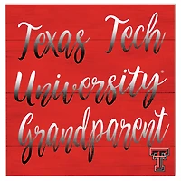 Texas Tech Red Raiders 10'' x 10'' Grandparent Plaque