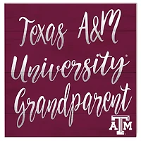 Texas A&M Aggies 10'' x 10'' Grandparent Plaque