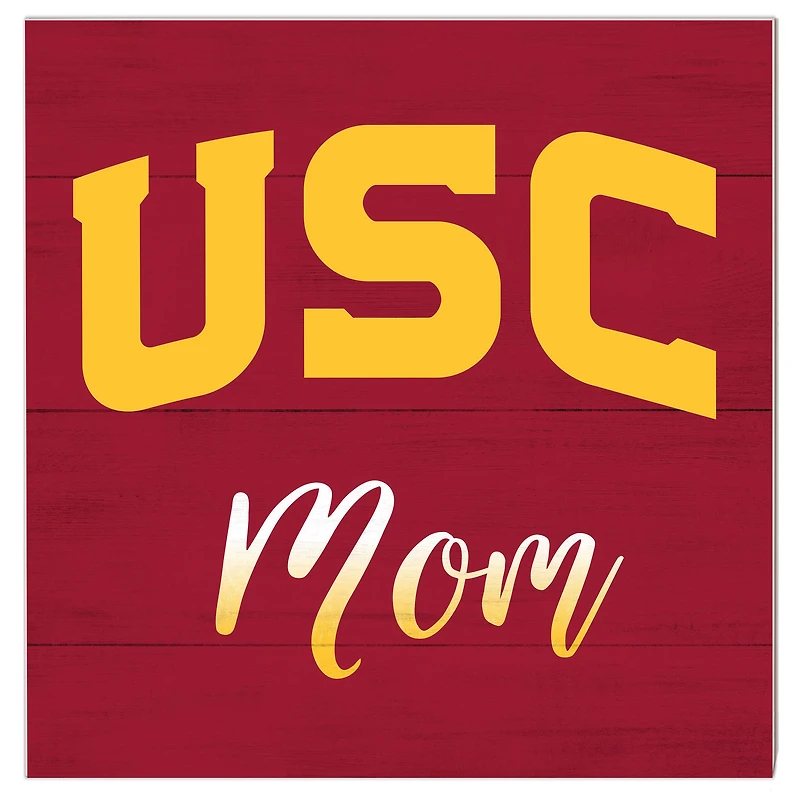 USC Trojans 10'' x 10'' Mom Plaque
