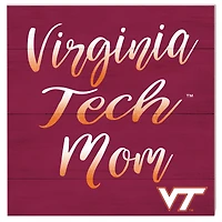 Virginia Tech Hokies 10'' x 10'' Mom Plaque