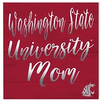 Washington State Cougars 10'' x 10'' Mom Plaque