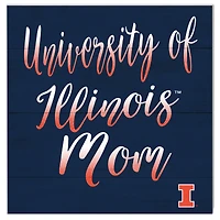 Illinois Fighting Illini 10'' x 10'' Mom Plaque
