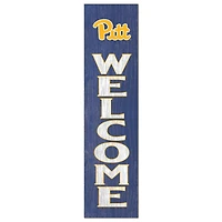 Pitt Panthers 12'' x 48'' Welcome Leaner